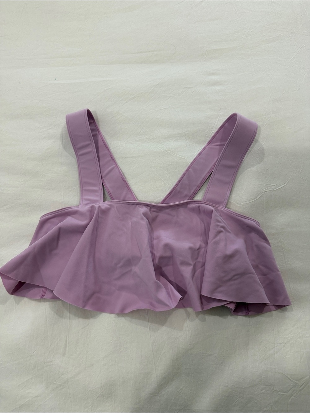FP Movement by Free People Lavender Ruffle Sports Bra